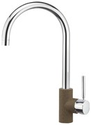 Sanitec Doppio Ψηλή Μπαταρία Κουζίνας Granite Rust