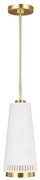 Κρεμαστό Φωτιστικό Οροφής E27 60W IP20 Carter FE-CARTER-P-A-MW Elstead FE-CARTER-P-A-MW Λευκό