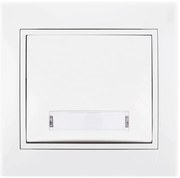 Lezard Μπουτόν Επιγραφής Φωτιζόμενο Λευκό Mira (Πλήρης) 701.0202120