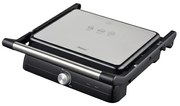 Primo PRPG-40494 Ψηστιέρα Panini Κεραμικές πλάκες "Marble" 2000W Μαύρη-Inox