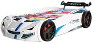 Κρεβάτι παιδικό turbo plus-Λευκό 109.00x225.00x65.00 16799389
