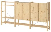 IVAR 3 τμήματα/ράφια/ντουλάπι, 259x30x124 cm 294.039.49