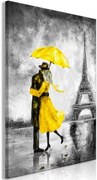 Πίνακας - Paris Fog (1 Part) Vertical Yellow - 40x60