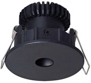 Σποτ Χωνευτό VK/04339/B/W Φ6,8cm Led 120Lm 3W 3000K Black VKLed Στρόγγυλο