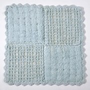 Πατάκι Μπάνιου Biscuit Aqua Down Town 75 x 75cm 100% Βαμβάκι