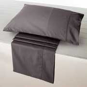 Σεντόνια Nemesis-305 (Σετ 4τμχ) Ατραντέ Grey Vesta Home Υπέρδιπλo 240x270cm 100% Βαμβακοσατέν