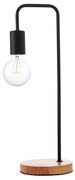 Πορτατίφ Aca Naxos KS1755BWD Black Matt/Wood