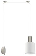 Απλίκα Τοίχου Homelighting 77-8796 Nickel/White