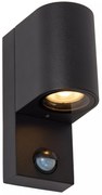 Φωτιστικό Επίτοιχο Lucide 69803-01-30 ZARO IR Μαύρο Ματ (Black Mat)