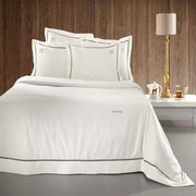 Παπλωματοθήκη Blend (Σετ 3τμχ) Taupe - Ivory Guy Laroche King Size 260x260cm 100% Βαμβακοσατέν