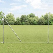 vidaXL Στηθαία 26 κομμάτια Ø32 mm 200 cm Γαλβανισμένος Χάλυβας