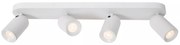 Φωτιστικό Οροφής Lucide 13958-04-31 PUNCH Λευκό (White)