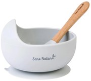 Παιδικό Σετ Φαγητού 2τμχ Saro Nordic Wave Grey 17394