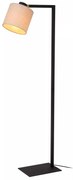Φωτιστικό Επιδαπέδιο Lucide 03750-81-30 LESLEY Μαύρο Ματ (Black Mat)|Μπεζ/Κρεμ (Beige/Creme)
