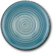 Πιάτο Σούπας Stoneware "Lines Faded Blue" 22cm