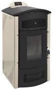 Σόμπα Pellet AMANDA Plus GEKAS STOVES 122-BEIGE Μπεζ