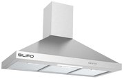 Silifo Απορροφητήρας Καμινάδα Sf6618 Inox 90cm (4 Έτη Εγγύηση Ελληνικής Αντιπροσωπείας)