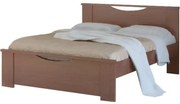 SarrisBros  Παιδικό Κρεβάτι Ξύλινο Μονό για στρώμα 90x190 Smile Καρυδί BEST-1013029