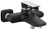 Μπαταρία λουτρού ALGEO SQUARE Black BAQ1BLC FERRO - BAQ1BLC - BAQ1BLC