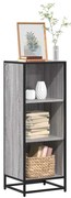vidaXL Ντουλάπι βιβλίων Γκρι Sonoma 40x35x107,5 cm Κατασκευασμένο ξύλο