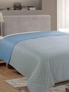 Κουβερλί Fiber Grey/Blue Μονό (160x220) Sunshine Home 031-17-6