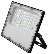 LED SMD BLACK FLOOD LUMINAIRE IP65 10W 6000K 1200Lm 100-277V AC RA80 IK08 5YRS BREATHING VALUE ACA J1060