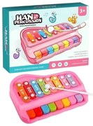 Παιδικό ξυλόφωνο & πιάνο - QL0098 - 215161 - Pink