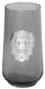 DIS. JUNGLE LION ΑΣΗΜΙ ΠΟΤΗΡΙ ΝΕΡΟΥ 470ML 7,8X14,8EK | Συσκευασία 6 τμχ