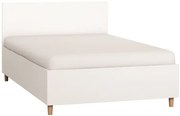 Κρεβάτι Simple-120 x 200-Λευκό - 125.00Χ202.50Χ89.50cm