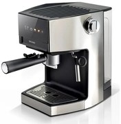 Ψηφιακή Καφετιέρα Espresso Cappuccino 3:1 950W Μαύρο-Ασημί 19bar Bruno BRN-0224 Data &amp; Media BRN-0224