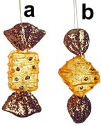 Χριστουγεννιάτικο Στολίδι Καραμέλα σε 2 σχέδια 32670 (b)