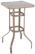 Τραπέζι Bar Figgy HM6066.04 60x60x100cm Champagne