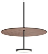 Φωτιστικό Οροφής Sky Dome 18 10570/10584 46x44,4cm Led 1250lm 18W Black-Walnut Pablo Designs