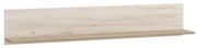 ΡΑΦΙ ΤΟΙΧΟΥ UMBRIA ZP WHITE OAK - GREY OAK 138x19.5x24εκ f.l.d 11011882