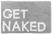 Ταπέτο Μπάνιου 50x80cm Get Naked Γκρι Estia 02-4309