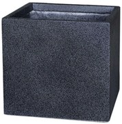 Κασπώ Πήλινο 06-00-20717-L 50x50x50cm Black Marhome Πηλός