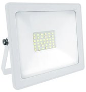 WHITE LED SMD FLOOD LUMINAIRE IP66 30W 4000K 2550Lm 230V RA80 ACA Q3040W