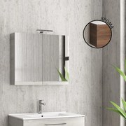 KARAG   Καθρέπτης ανοιγόμενος με δύο πόρτες Brown 8702 Collection:NEW KARAG 75x13x60cm KARAG-5206836046686