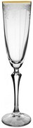 Ποτήρι Κολωνάτο Ούζου Elisabeth CLX08890024 200ml Clear Από Κρύσταλλο Βοημίας Crystal
