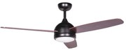 Ανεμιστήρας Οροφής Cf-4812 Matt Black 48" Με Led Φως Και Τηλεχειριστήριο 85w 5205505901974 IQ 5205505901974