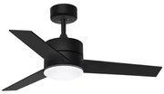Ανεμιστήρας Οροφής Cf-4215 Matt Black 42" Με Led Φως Και Τηλεχειριστήριο 55w Dc Motor 5205505902063 IQ 5205505902063