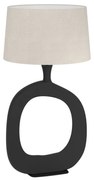 Φωτιστικό Επιτραπέζιο Diezma 390424 Ε27 45x88cm Black-Linen Eglo