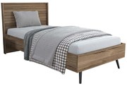 Κρεβάτι 787CDL1405 169x205x120cm Walnut