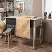 Τραβέρσα Allover Philadelphia 08 Ocher Teoran 45X180 Acrylic,Cotton,Polyester