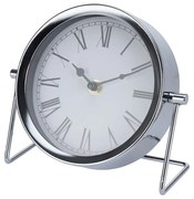 Ρολόι Επιτραπέζιο (18x7x16) K-M Silver NBE000040
