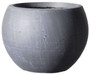 Κασπώ Πήλινο Στρογγυλό Rocky A-4050-8 30x30x23cm Grey Supergreens Clay