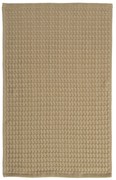Ποτηρόπανο Πικέ Wafflow 24 Chaki Nef-Nef Homeware 45x68cm 100% Βαμβάκι