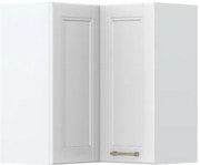 Ντουλάπι κρεμαστό γωνιακό Tahoma V7-UG-2K-Λευκό ματ - 64.00Χ64.00Χ72.00cm