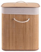 Καλάθι Απλύτων Essentials Πτυσσόμενο Ορθογώνιο 60lt Bamboo Estia 02-12816