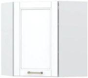 Ντουλάπι κρεμαστό γωνιακό Tahoma V7-UG-1K-Λευκό ματ - 64.00Χ64.00Χ72.00cm